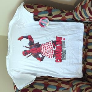 Marvel Canada day Everyday Shirt Size M